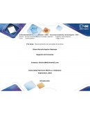 Pre tarea - Reconocimiento de conceptos de química