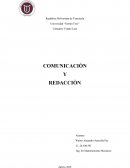 COMUNICACIÒN Y REDACCIÒN