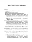 PERITAJE DESDE LA OPTICA DE TRABAJO SOCIAL