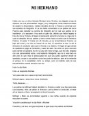 CUENTO MI HERMANO