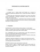 PROPIEDADES DE LOS SISTEMAS ABIERTOS (ADMINISTRACIÓN)
