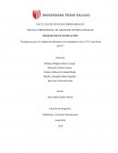 Econegocios para el cuidado del ambiente en los alrededores de la UCV Lima