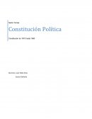 Antecedentes Históricos de la Constitución de 1980