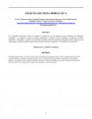 MÁQUINA DE PINZA HIDRAULICA