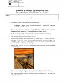 Evaluación de Las Vanguardias Cuarto Medio