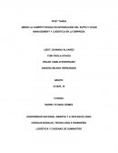 Análisis de GAP en competitividad de Supply Chain y en competitividad en Logística de la empresa elegida