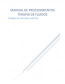 Bombas de infusión baxter