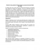 PROYECTO INCLUSION DE TECNOLOGIAS ALCALDIA DE SAN ANTONIO DEL SENA