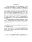 Perfil de grupo. Contexto escolar