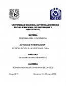 EPISTEMOLOGÍA Y ENFERMERIA ACTIVIDAD INTEGRADORA I INTRODUCCIÓN A LA EPISTEMOLOGÍA