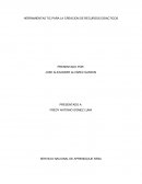 HERRAMIENTAS TIC PARA LA CREACION DE RECURSOS DIDACTICOS