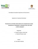 Nanoparticulas de plata recubiertas con extracto de muicle