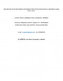 ENCUENTRO DE INTERCAMBIOS DE BUENAS PRACTICAS PEDAGOGICAS DESARROLLADAS EN EL AULA.