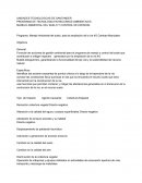 Programa: Manejo Ambiental del suelo, para la ampliación de la vía 4G Cambao-Manizales