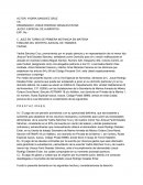 Denuncia juicio sucesorio intestamenrario