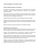 Gerente de Estrategias con Proveedores y Precios