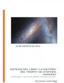 Sintesis del libro la breve historia del tiempo