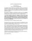 AUDITORIA Y PLANEACIÓN TRIBUTARIA