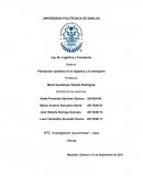 Planeación operativa en la logística y el transporte