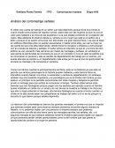 Análisis del cortometraje señales