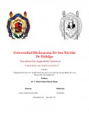 Determinación de la constante de Equilibrio en una Reacción Homogénea
