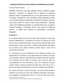 INTERPRETACIÓN EVOLUTIVA SOBRE EL MATRIMONIO IGUALITARIO