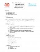 QUÍMICA GENERAL 1 Informe-Estequiometría