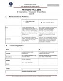 El tratamiento y resolución de conflictos Caso #