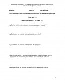 PRÁCTICA # 2 “ANÁLISIS DE MEZCLAS SIMPLES”