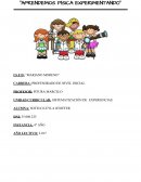 UNIDAD CURRICULAR: SISTEMATIZACIÓN DE EXPERIENCIAS