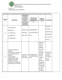 Planificacion microcurricular. PROYECTO INTEGRADOR DE SABERES: (SI CORRESPONDIERA) CONOCIENDO MI ENTORNO. Página 16