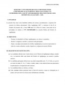 ANIVERSARIO DE CREACION POLITICA DEL DISTRITO DE AGALLPAMPA – 2019