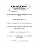 UNIDAD 5. ANÁLISIS DE DATOS Y EL INFORME DE RESULTADOS