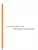 Funciones polinómicas