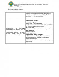 Planificacion microcurricular. PROYECTO INTEGRADOR DE SABERES: (SI CORRESPONDIERA) CONOCIENDO MI ENTORNO. Página 3