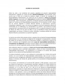 Acuerdo de calificación