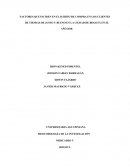 FACTORES QUE INCIDEN EN EL HÁBITO DE COMPRA EN LOS CLIENTES DE TIENDAS DE JUSTO Y BUENO EN LA CIUDAD DE BOGOTÁ EN EL AÑO 2018