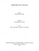 INFORME SOBRE EL CMR Y SU APLICACIÓN