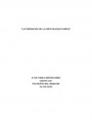 La formcacion de la mentalidad sumisa