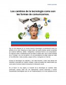 Cambios de la tecnología en la educación