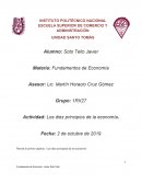 Actividad: Los diez principios de la economía