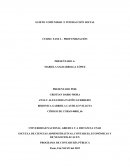 SUJETO COMUNIDAD E INTERACCIÓN SOCIAL CURSO: FASE 3 – PROFUNDIZACIÓN