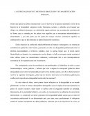 LA DESIGUALDAD EN EL MUNDO GLOBALIZADO Y SU MANIFESTACIÓN ESPACIAL