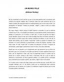 UN MUNDO FELIZ (Aldous Huxley)