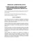 Administración caso CERÁMICO SA