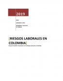 RIESGOS LABORALES EN COLOMBIA