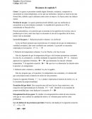 Resumen Libro de Chang 11va Edicion