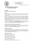 RESULTADO DE PERITAJE DE SEGURIDAD. CICLO ESCOLAR 2019 – 2020
