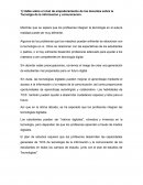 TAREA SEMINARIO Las tecnologías de la información y la comunicación (TIC)