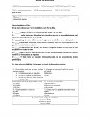 PRUEBA ESCRITA “MISA DE REQUIEM”